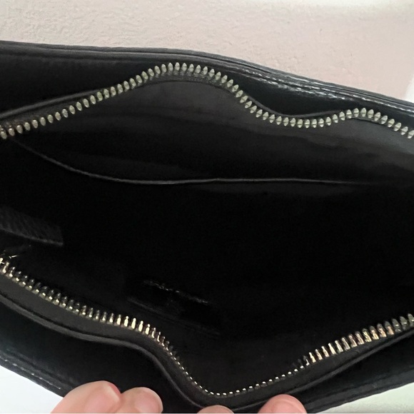 Previously owned Nanette Lepore Handbag in Black with Gold Hardware - Picture 6 of 13